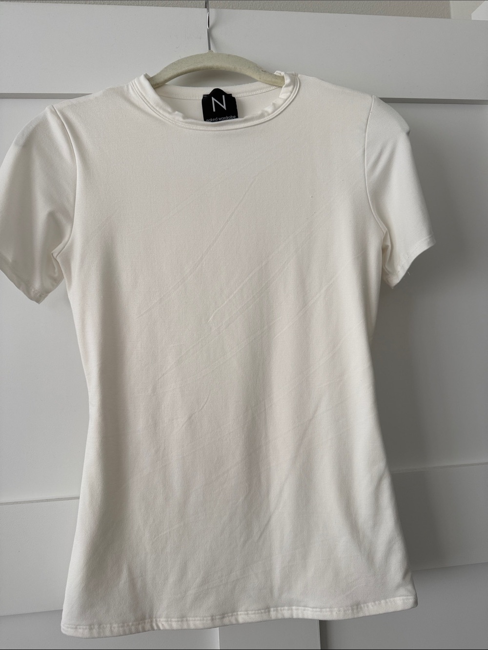NAKED WARDROBE FITTED TEE